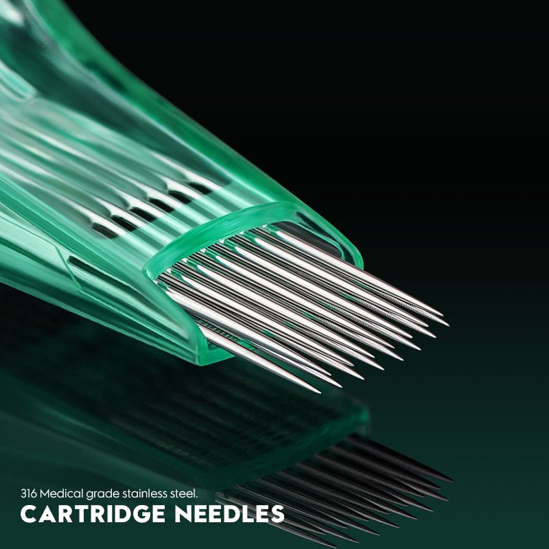 Biomaser 316 Wholesale Permanent Makeup needle microblading Cartridge tattoo needle cardridge for tattoo machine
