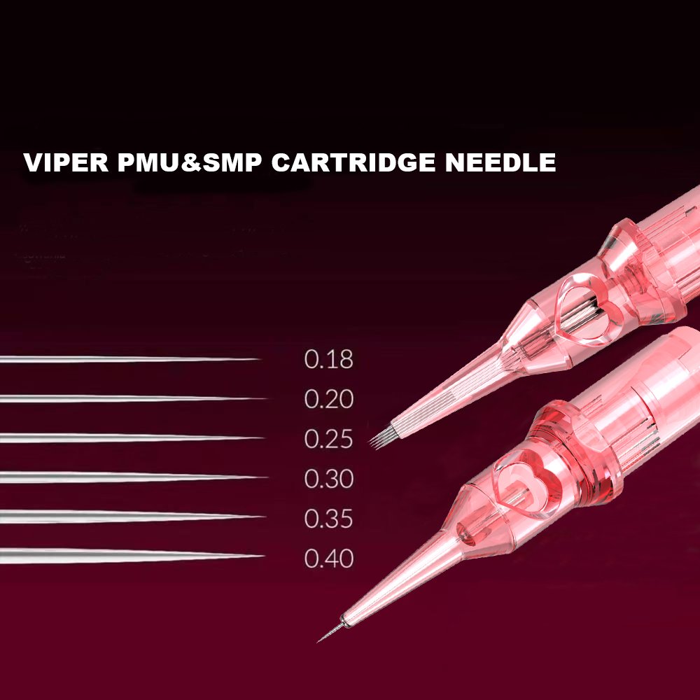 OEM Universal Tattoo Pmu Cartridge Needle Membrane Pmu Supplies Disposable VIPER Tattoo Cartridges