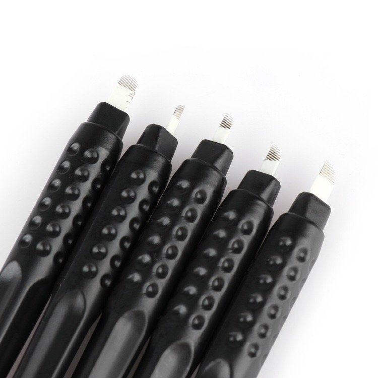 Makeup artists like it Disposable tattoo pen eyebrow tattooing tool accessories permanent eyebrow Micro needle
