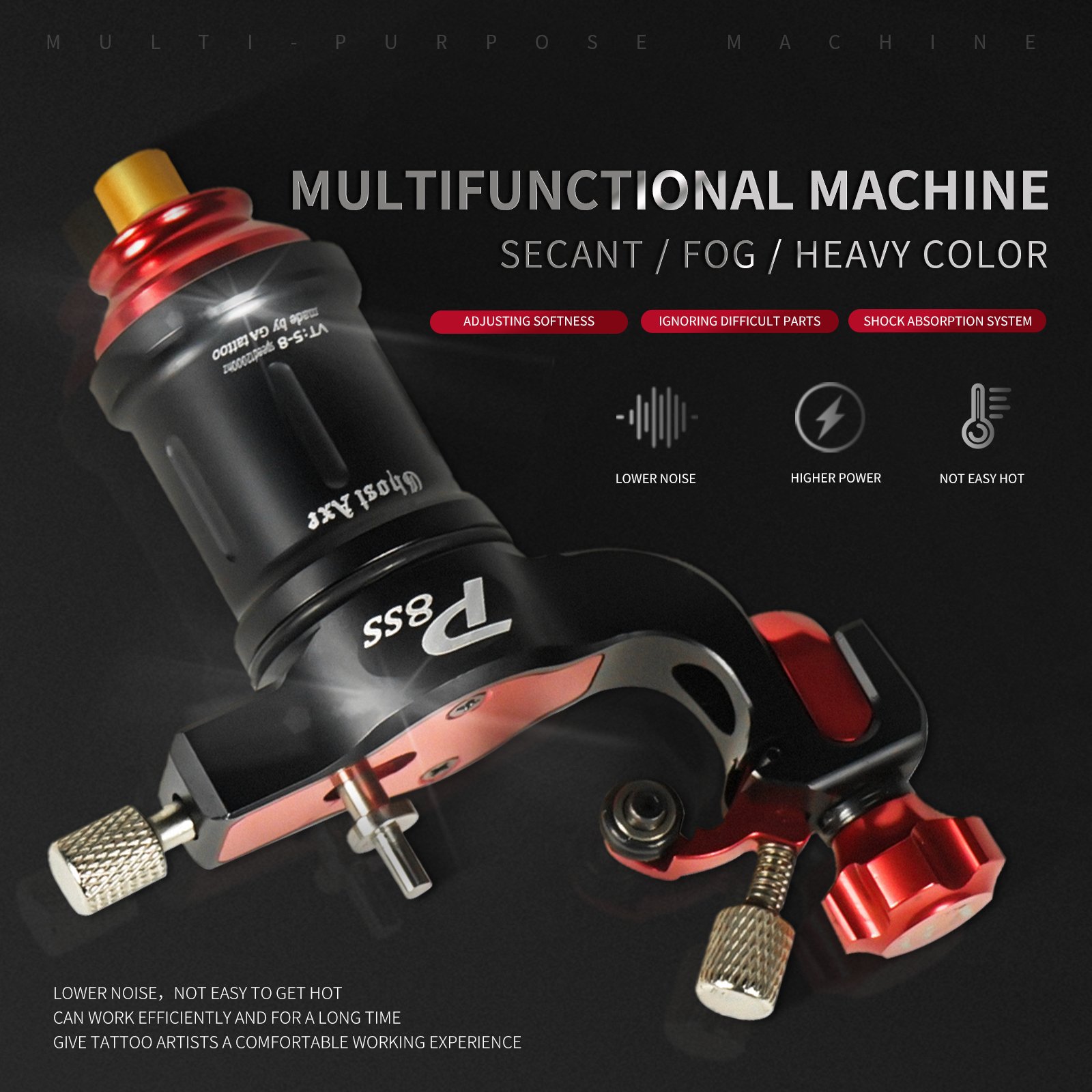 Professional Manufacturer Customized Hollow Cup Motor Rotary Tattoo Machine Stroke Tattoo Gun Machine
