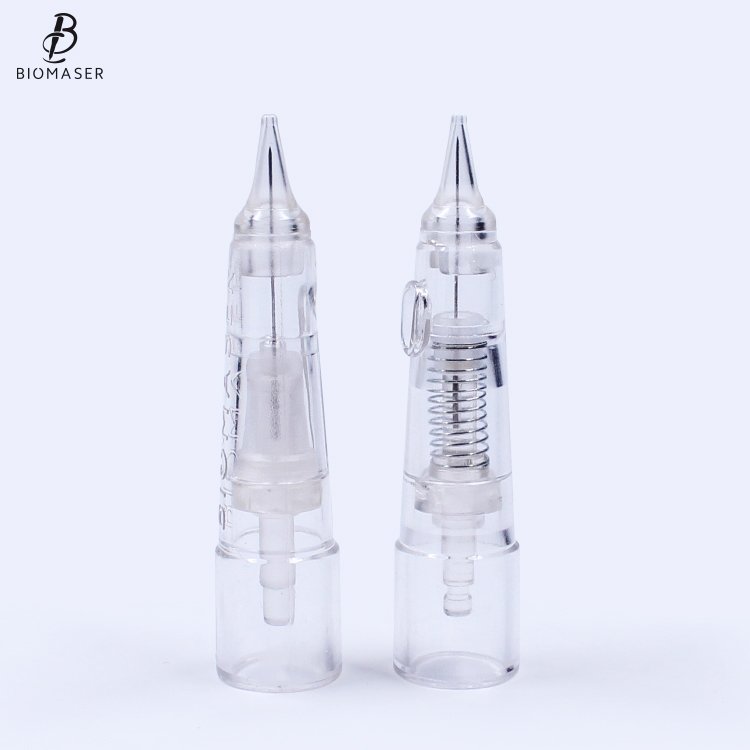 Biomaser Transparent Permanent Make up Machine Tattoo Needles Cartridge for tattoo body art