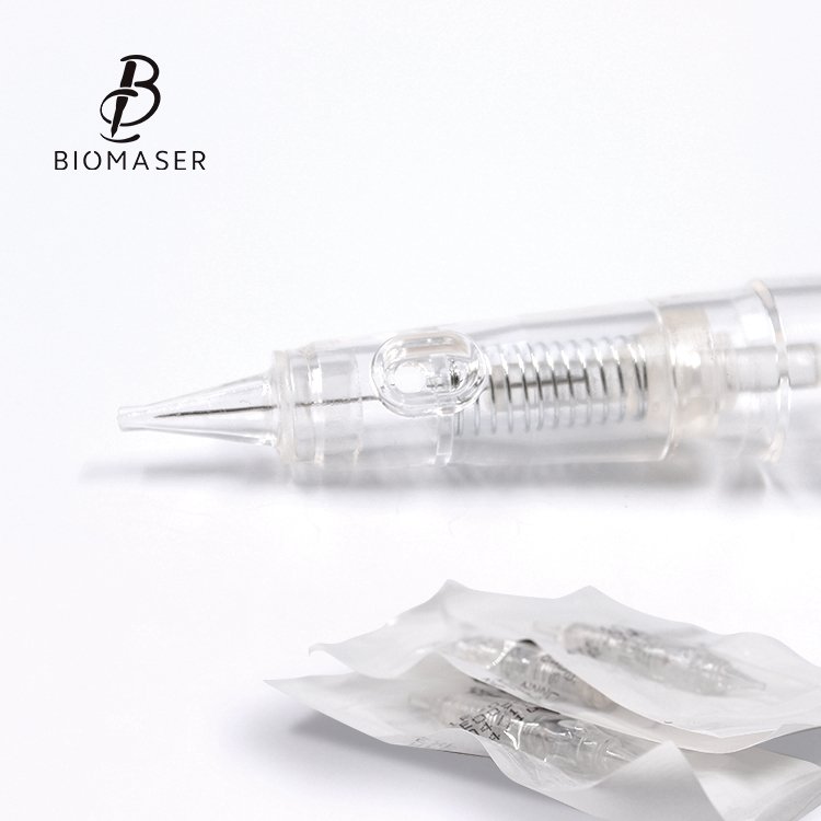 Biomaser Transparent Permanent Make up Machine Tattoo Needles Cartridge for tattoo body art