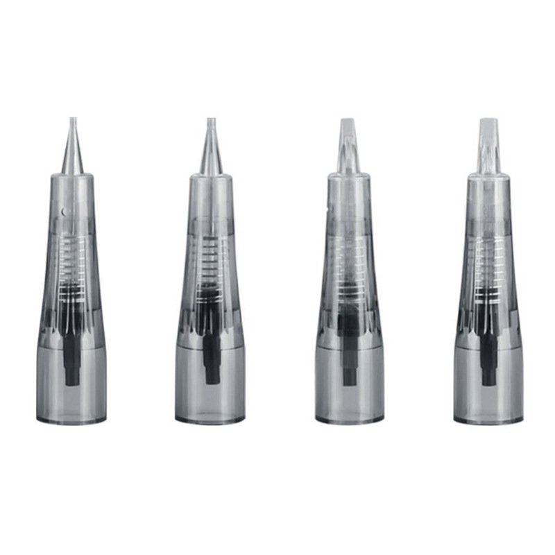 Hemp-free needle eyebrow facial disposable tattoo needle cartridge