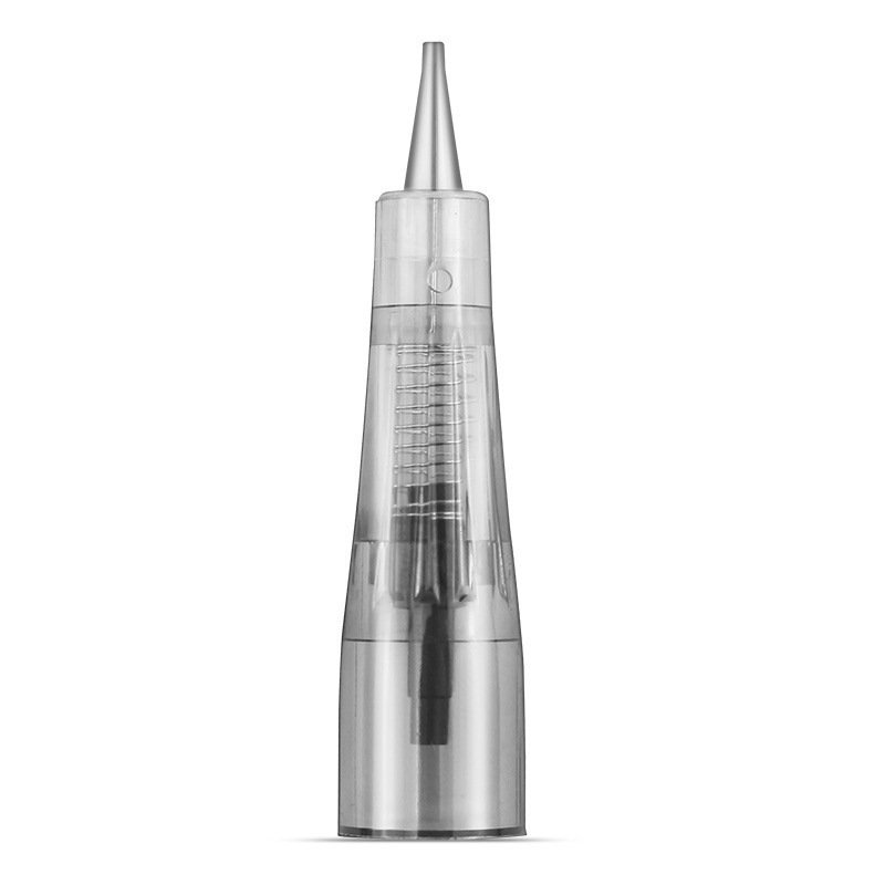Hemp-free needle eyebrow facial disposable tattoo needle cartridge