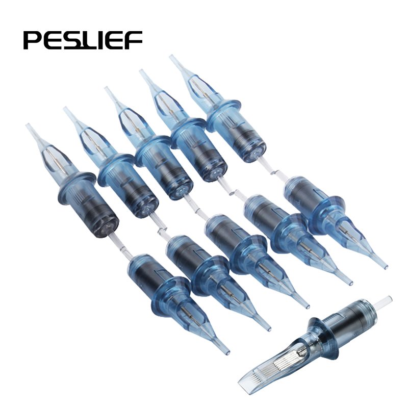 2023 Professional Round Liner 3 Sterilized Tattoo Needle Cartridge for Whole E.O. Gas Membrane Stainless Steel Tattoo Needle