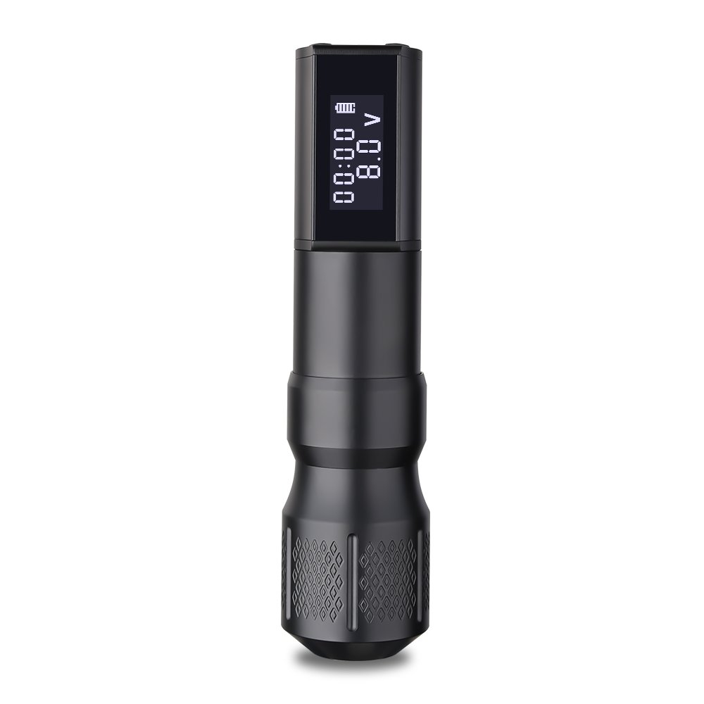 Ambition 1800mAh Digital Battery Janpan Motor Professional Rotary Pen Wireless Tattoo Machine For Body Art