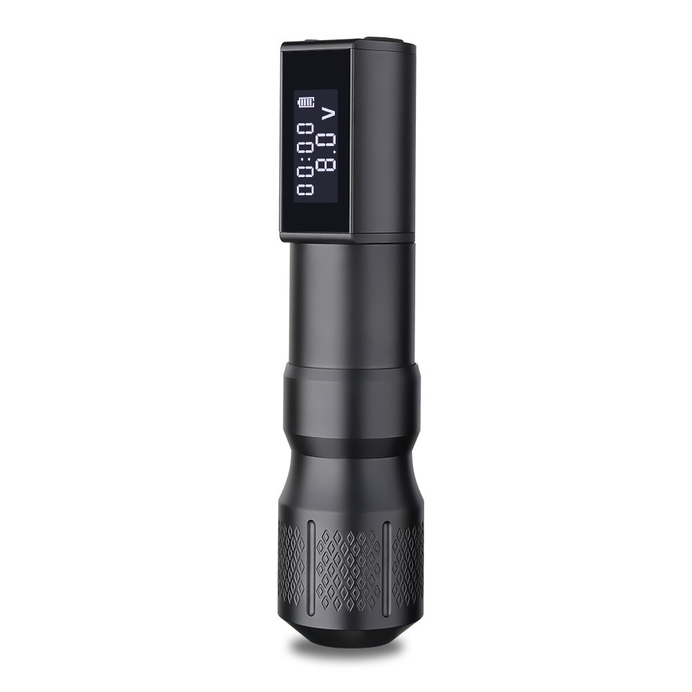 Ambition 1800mAh Digital Battery Janpan Motor Professional Rotary Pen Wireless Tattoo Machine For Body Art
