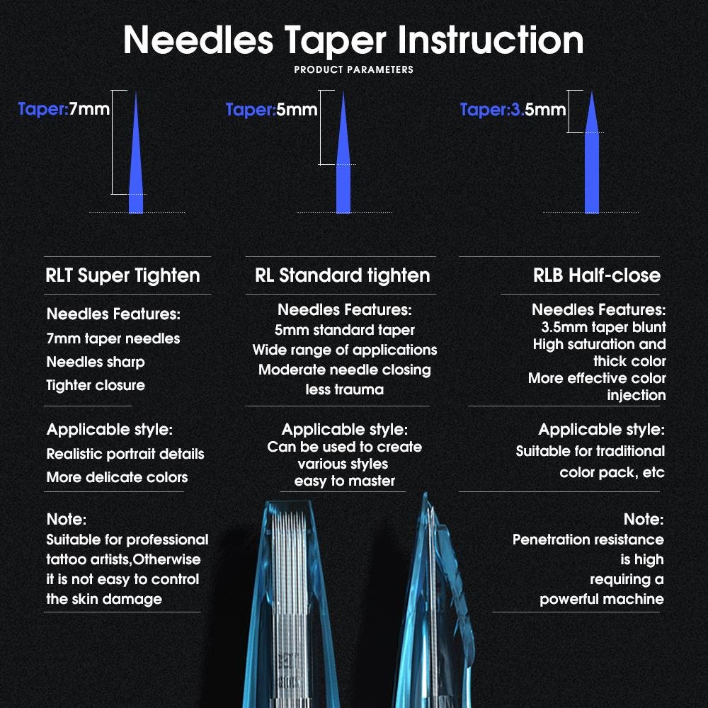 Professional WJX Tattoo Needle Tool Permanent Makeup Machine Needle