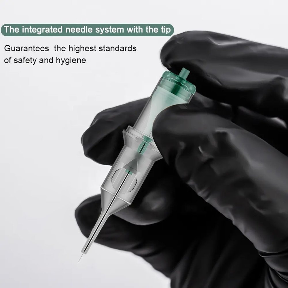 0.16/MM Disposable Trident Tattoo Cartridge Needles Blister Round Liner Microblading Needles For Tattoo Machine Pen