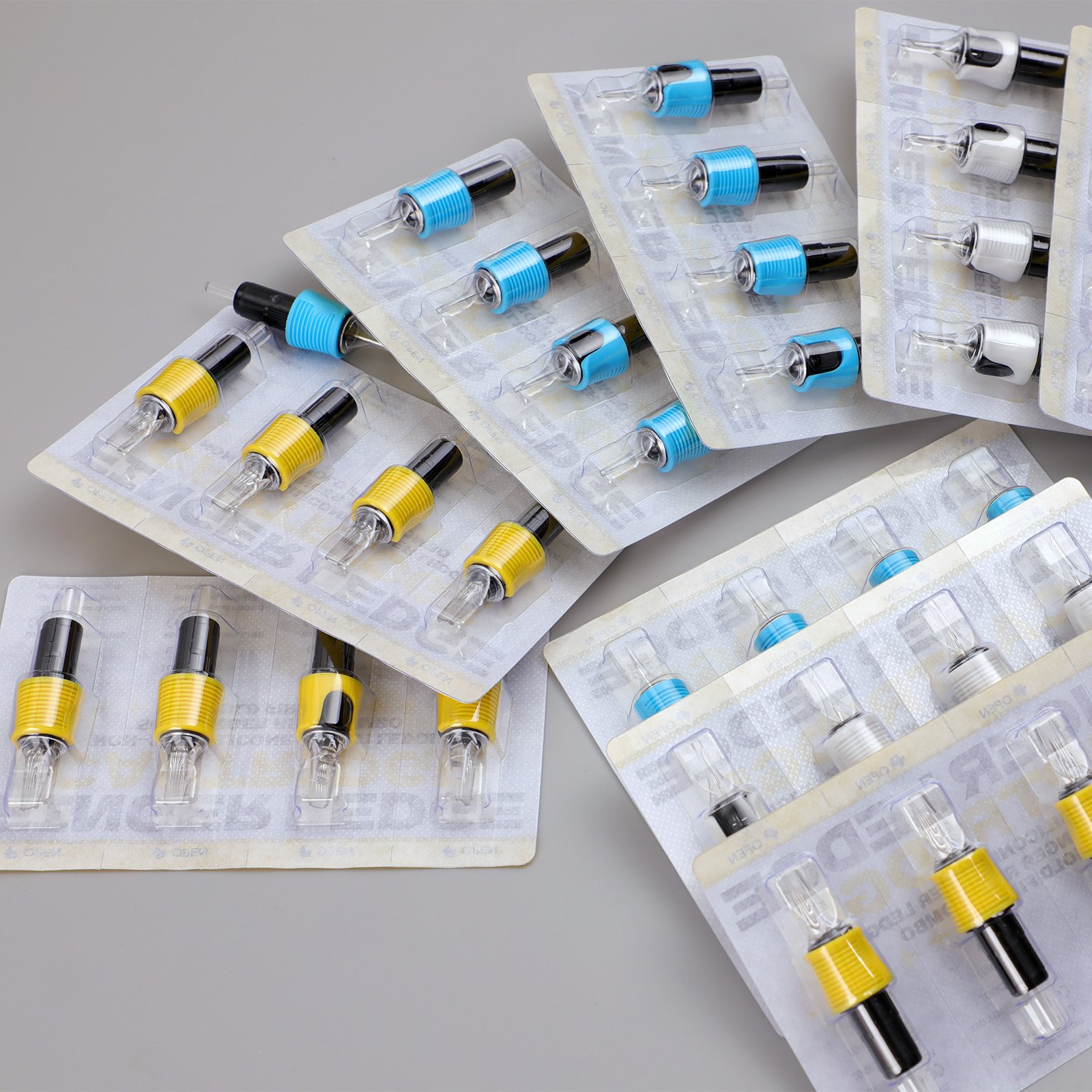 Disposable Sterilized tatuaje Aguja Finger Ledge Tattoo Needle Cartridges Permanent Professional Tattoo Cartridge Needle