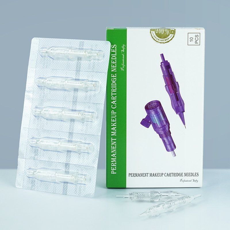 Biomaser High quality Permanent Makeup Cartridge Needles 10 pcs/box wholesale tattoo cartridge needles