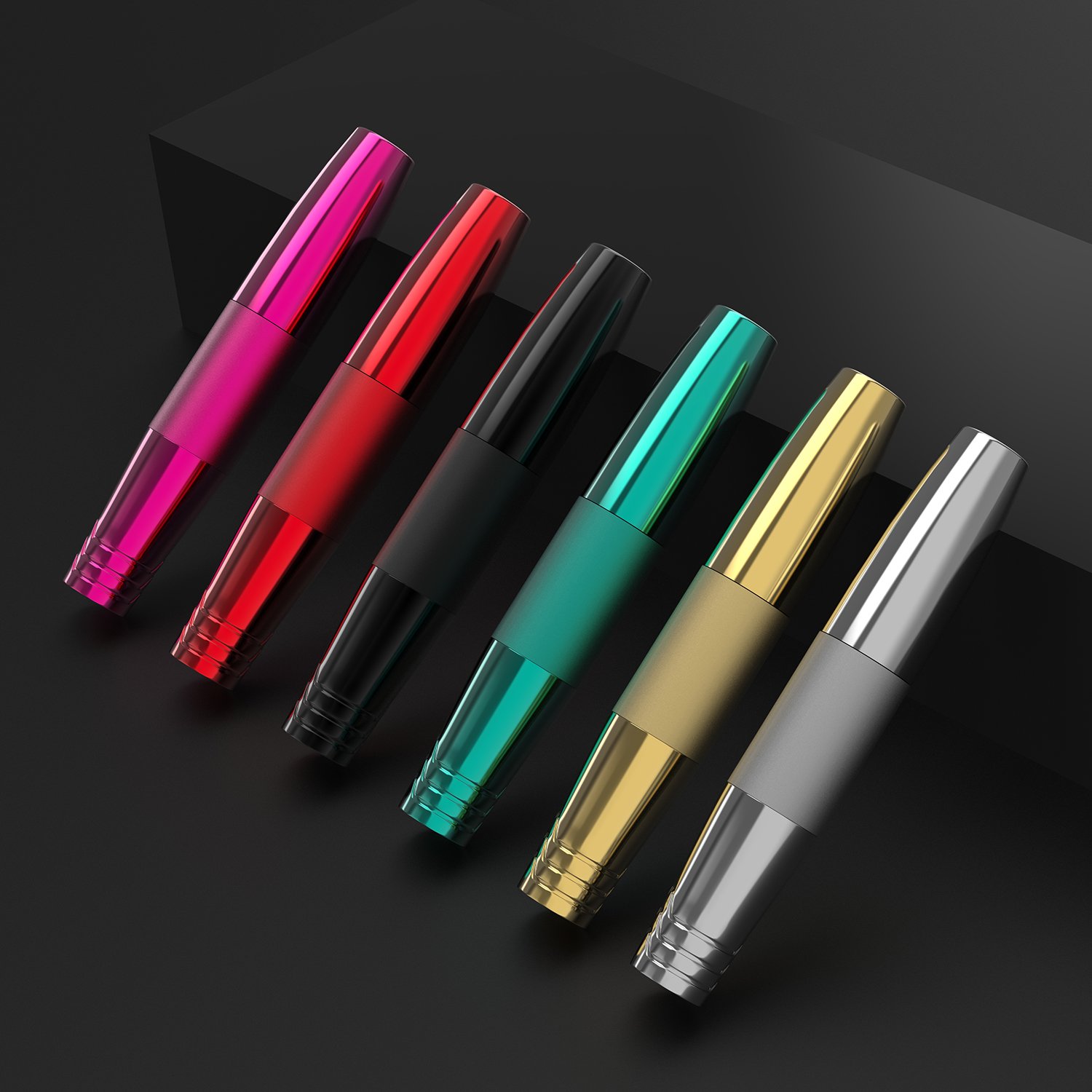 Custom Logo Eyebrow Permanent Makeup Machine Set Wireless Tattoo Machine Pen for wholesale