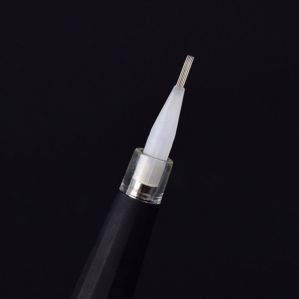 1d/1r/3r/5r/5f/7f Sterilized Disposable Permanent Makeup Needles Tattoo Needles For Eyebrow Tattoo Makeup Kits
