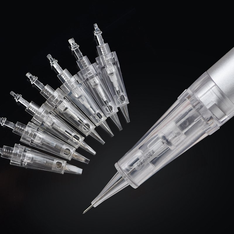 1P Cartridges Needles Disposable Sterilized Permanent Makeup Machine Tattoo Needles Twist Lock for 3d Eyebrow lip Eyeliner