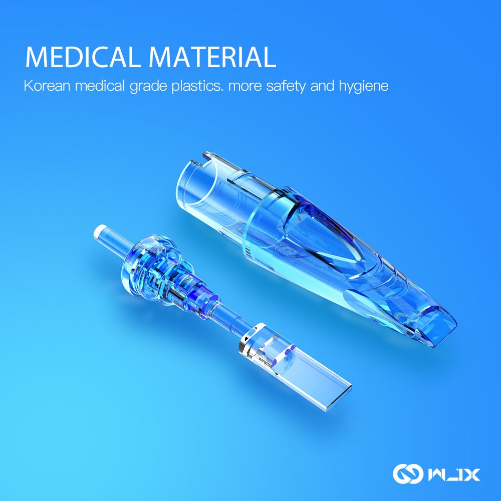 Wholesale Disposable screw Tattoo Membrane Cartridge Needles Microblading universal needles for Permanent Makeup Machine