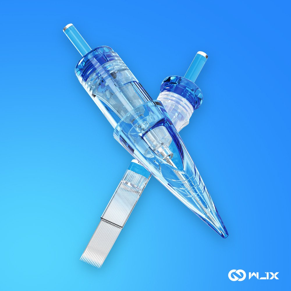 Wholesale Disposable screw Tattoo Membrane Cartridge Needles Microblading universal needles for Permanent Makeup Machine