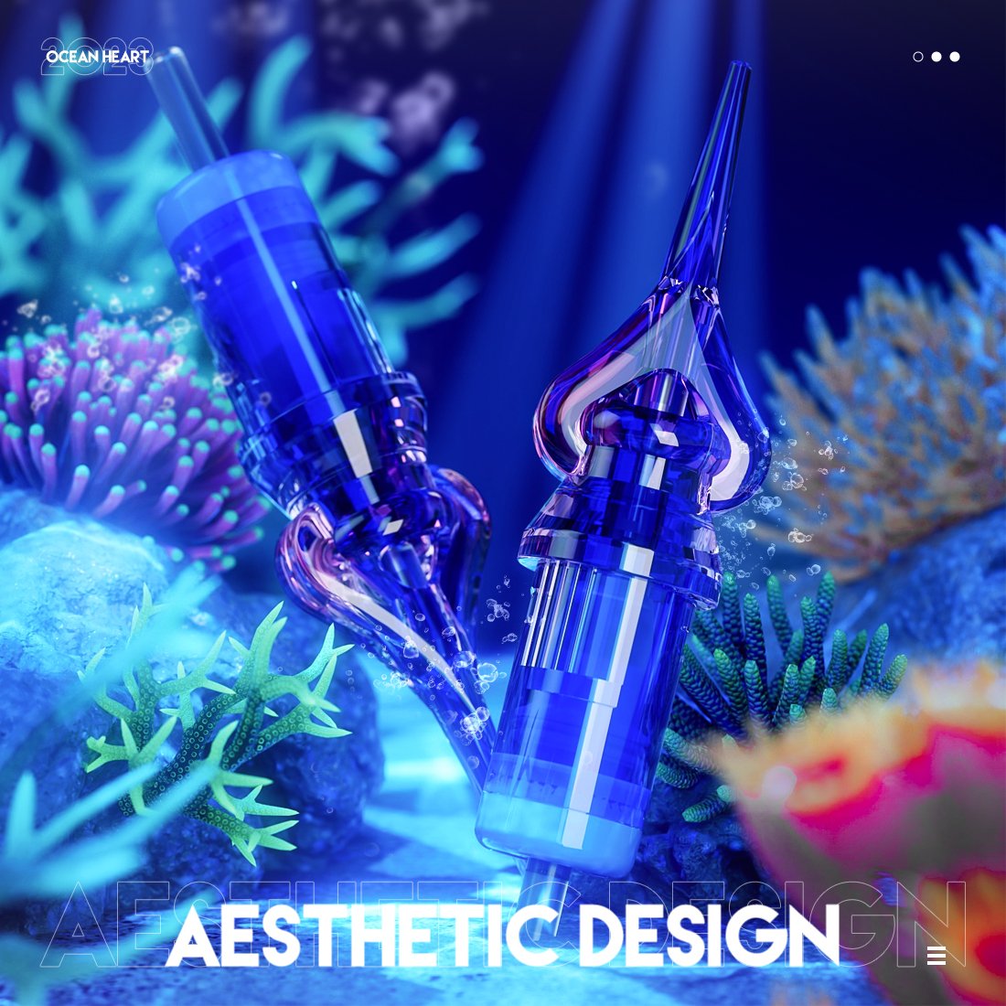Mast Ocean Heart Colorful Gradient Permanent Makeup Tattoo Needles Cartridges