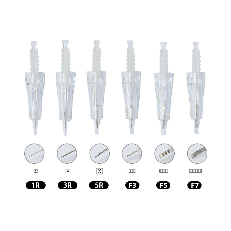 Disposable PMU Permanent Makeup Tattoo Needle safety membrane cartridge prevent Backflow Disposable 1P 1RL PMU needles