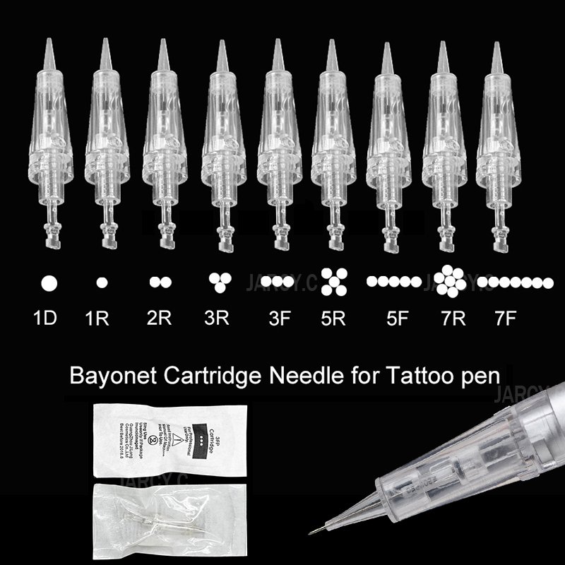 Disposable 1RL 3RL 5RL 5F 7F Microblading Needle for Permanent Makeup Machine Tattoo Cartridge Needle PMU Supplies