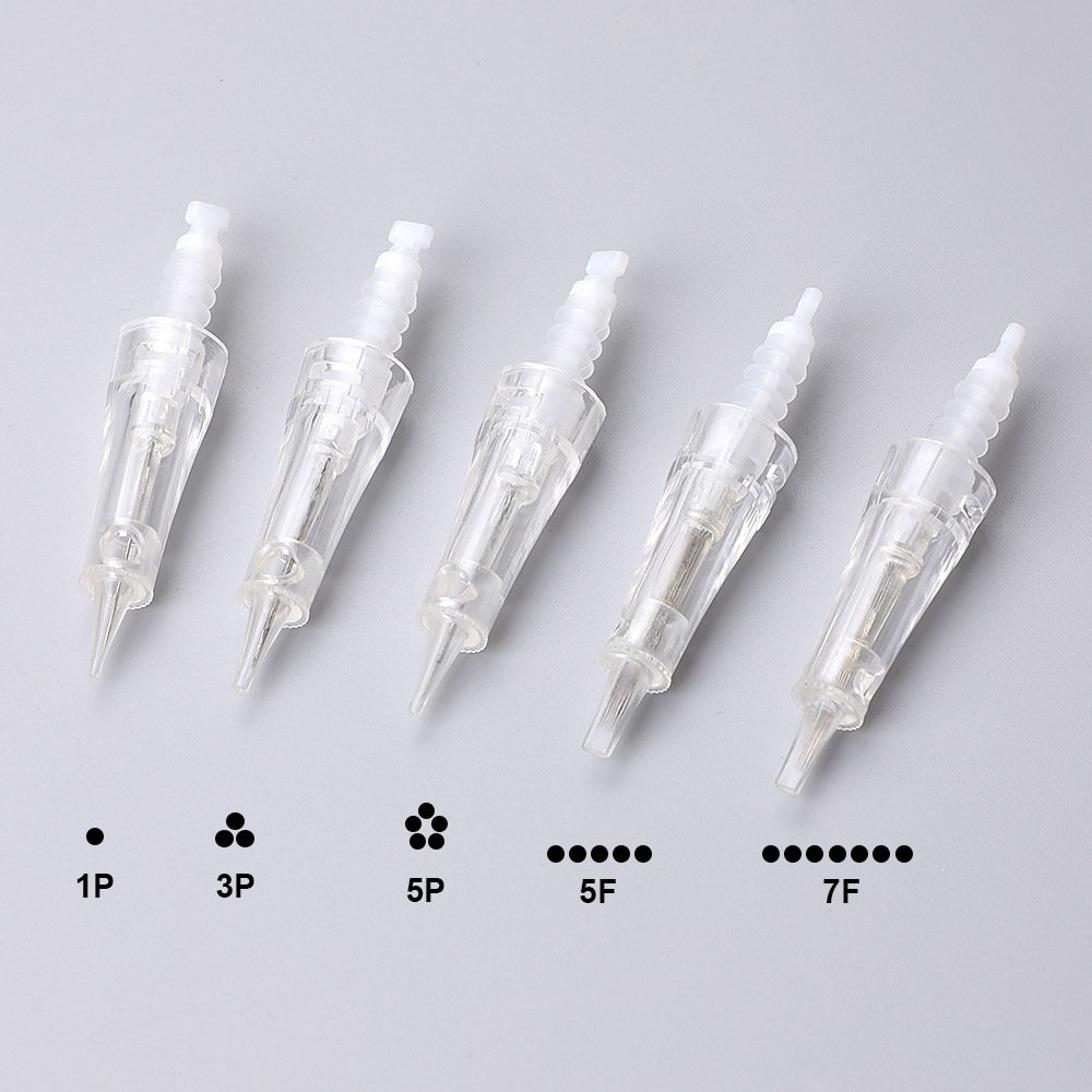 Factory Wholesale Tattoo Machine Needles 1RL 3RL 5RL 5F 7F Tattoo Microblading Micro Needle Cartridge micropigmentation needles