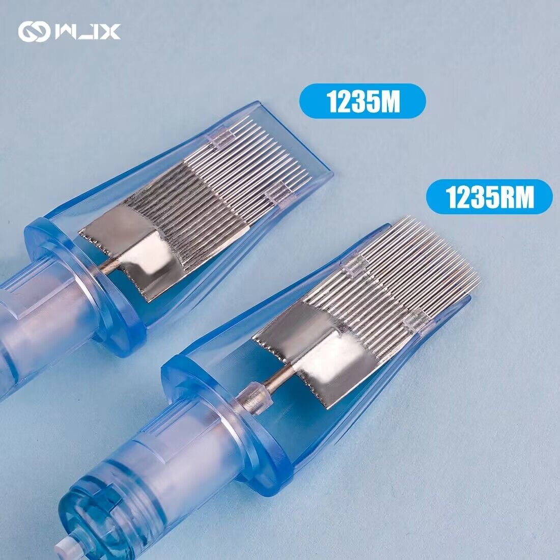 WJX Tattoo machine Cartridges Needles 0.35mm M Shader needle Box of 10 permanent makeup needle supply
