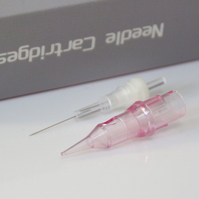 20pcs/pack Tattoo Cartridges Needles 0.30MM Round Liner PMU Needles Standard Disposable Tattoo Pin Permanent Makeup Needles Mona
