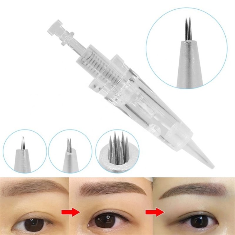 Disposable Permanent Makeup Microblading Pmu Needle Tattoo Needles 3Rl 1Rl Cartridge For Tattoo