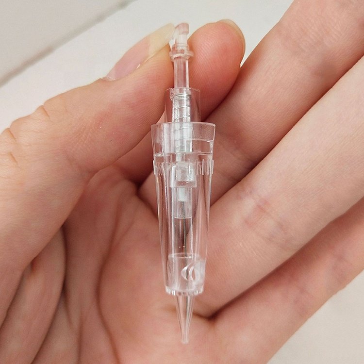 D Wholesale Disposable Buckle 1R PMU Cartridge Needles Tattoo Cartridge Steralizing For Permanent Makeup Machine