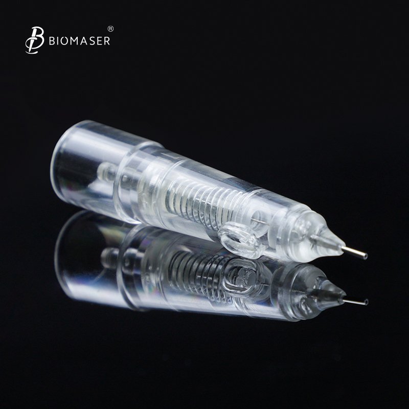 biomaser sterilized eyebrow tattoo needle tattoo needles professional tattoo disposable supplies agujas de cartuchos
