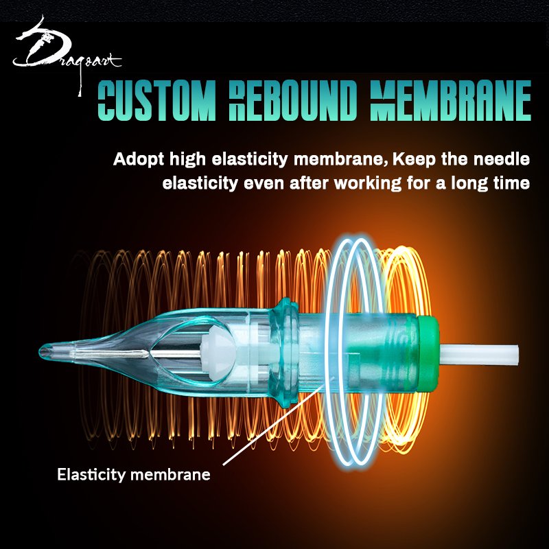 Tattoo Cartridge Needle Membrane Tattoo Needle Cartridge Disposable Needle