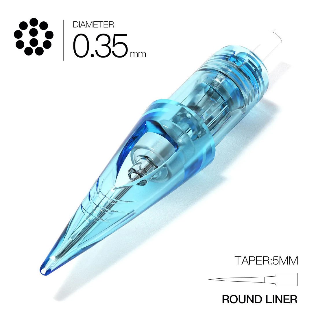 Best selling Tattoo Needles Wholesale Customize Permanent Makeup Tattoo Needle Cartridges Disposable