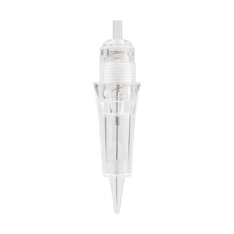 Famisoo 1RL 10Pcs Disposable PMU Microblading Tattoo Cartridge Needles Safety For Permanent Makeup Machine Eyebrows Lip Skin
