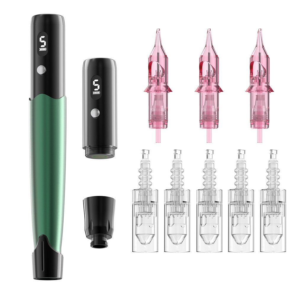 Factory direct high quality customize logo Machine Universal microblading Needle Cartridge Micro Needle machine kits