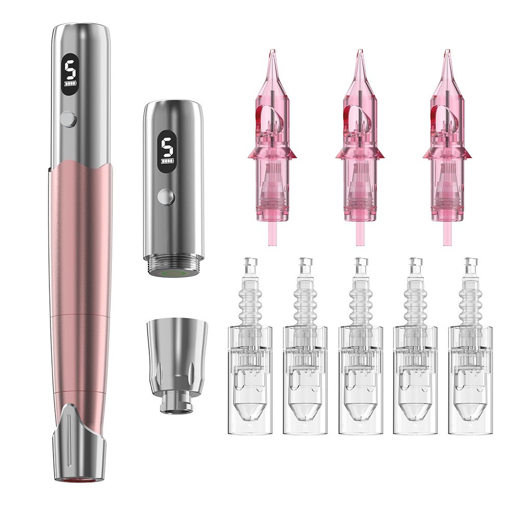 Factory direct high quality customize logo Machine Universal microblading Needle Cartridge Micro Needle machine kits