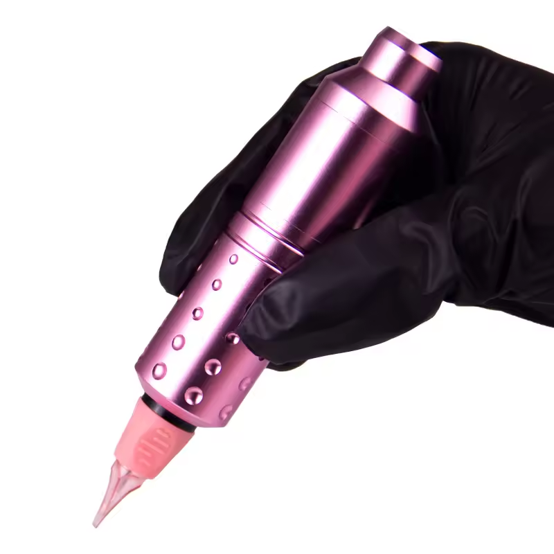 Electric Tattoo PMU Machine with Wired 2 Batteries for Permanent Makeup