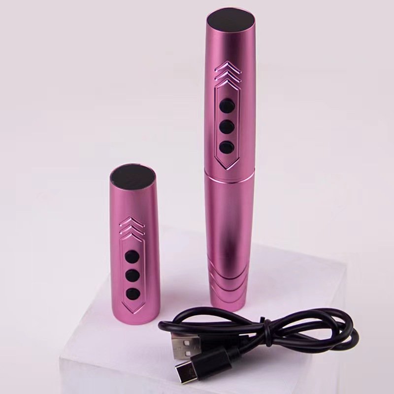 2 Batteries Wireless Micropigmentation Machine Semi Permanent Makeup Machine Tattoo Machine Microblading Kit For Starter