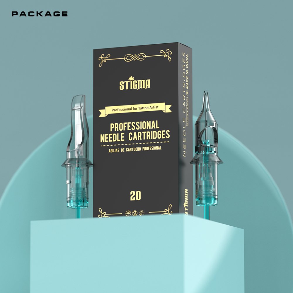 Private Label Premium Quality Permanent Makeup Sterile Tattoo Cartridge OEM Stigma Tattoo Needles