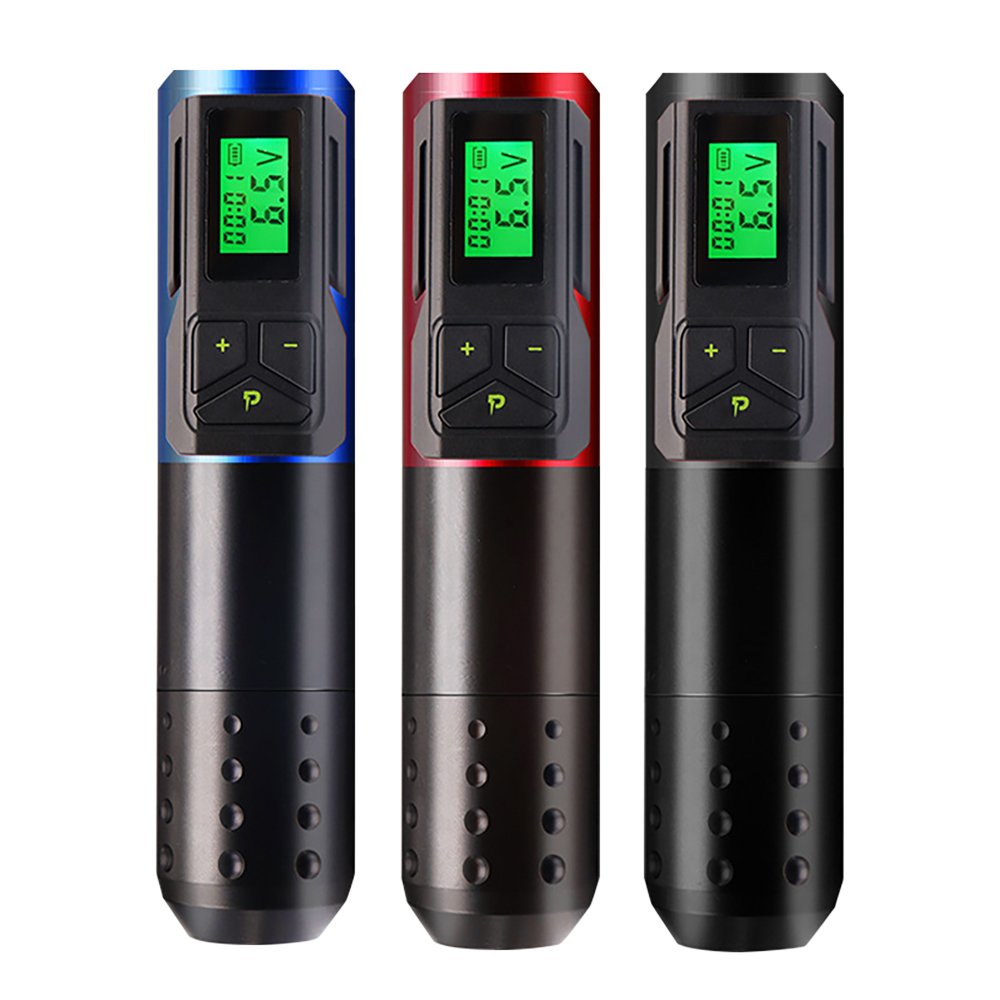 Factory Wireless Tattoo Machine Battery Portable Tattoo Pen LED Display Rotary Tattoo Machine Gun With Long Last Operate Time