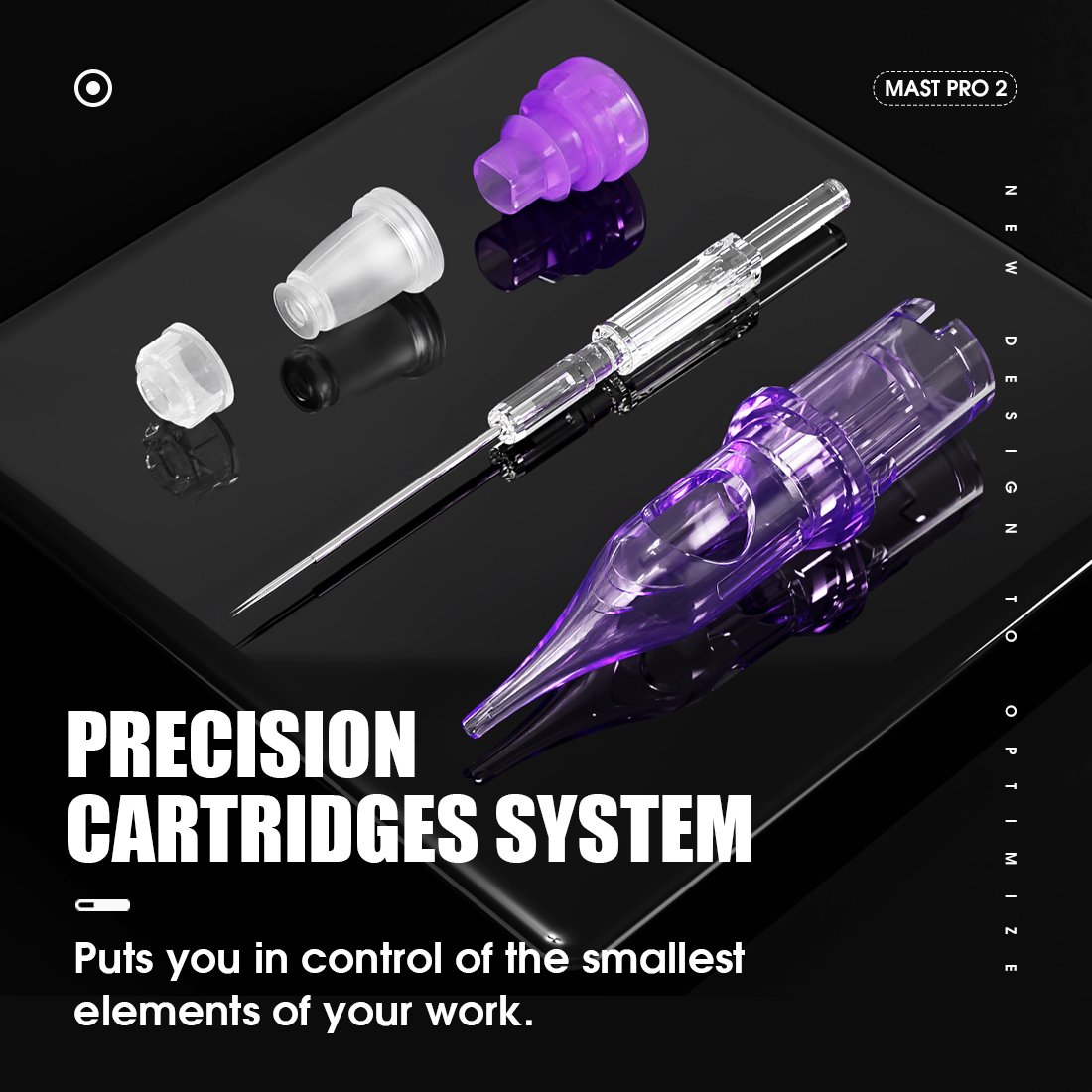Mast Pro 2 Professional Tattoo Needles Whole Size Permanent Makeup Tattoo Cartridge Needles for Tattoo Pen Machine