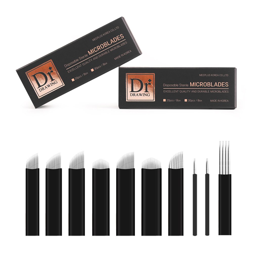 private label DR.DRAWING 1720 Microblading Needle TATOO Needle Blade Sterilized Permanent