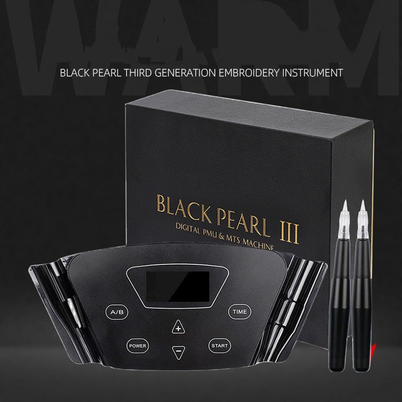 Black Pearl Permanent Cosmetic machine Micropigmentation Tattoo Machine