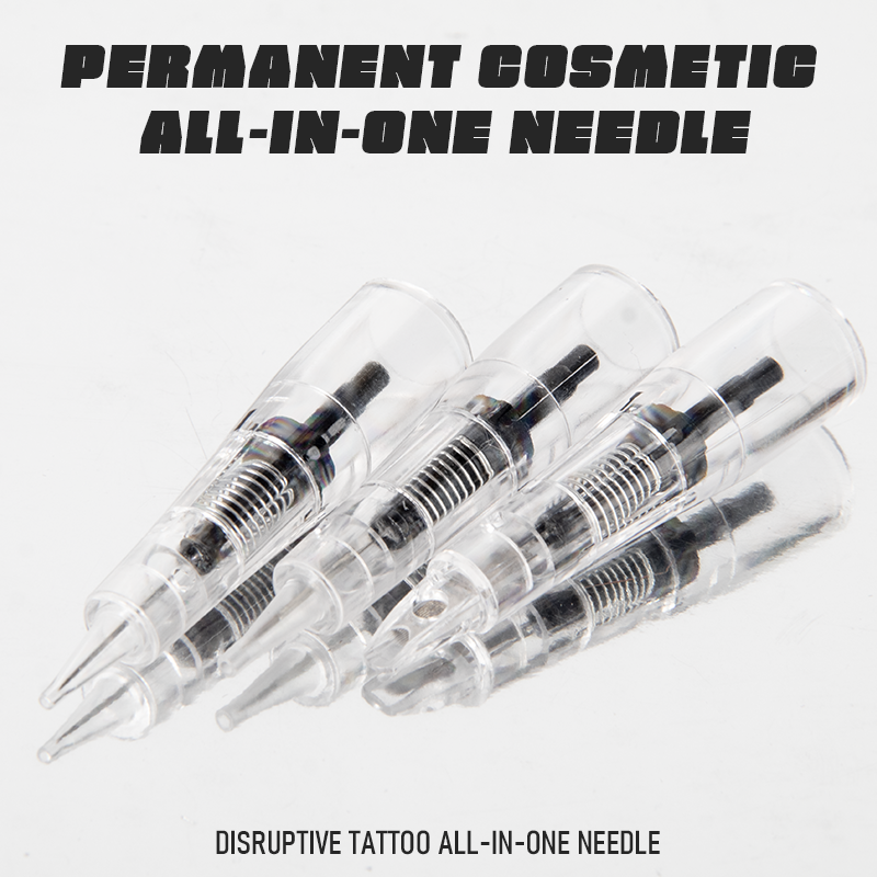 Professional Medical Disposable 1RL Permanent Makeup Cartridge Needles For PMU Tattoo Machine Microblading Needle Cartridges