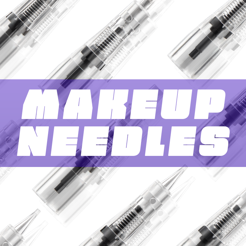 Professional Medical Disposable 1RL Permanent Makeup Cartridge Needles For PMU Tattoo Machine Microblading Needle Cartridges