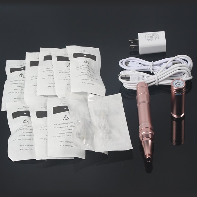 Wireless permanent makeup eyebrow machine with battery for eyebrow lip tattoo gun