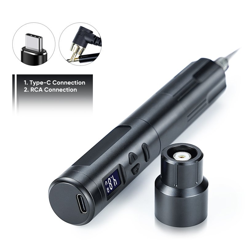 Biomaser Professional Wireless Rotary Tattoo Pen Machine for Tattoo Artist Body Art