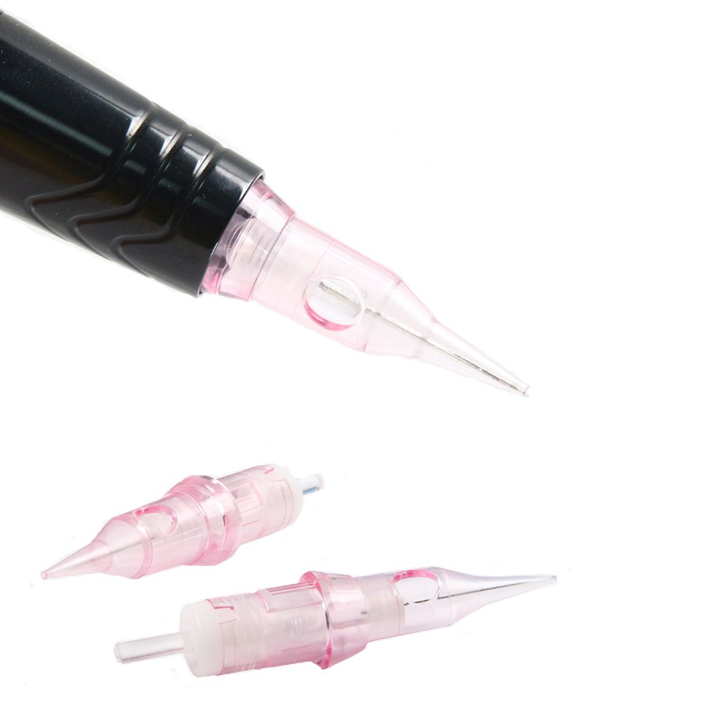 50PCS Tattoo Cartridges Disposable Sterilized Cartridges Tattoo Machine Needles RL/RS/RM/M1 For Tattoo Artist