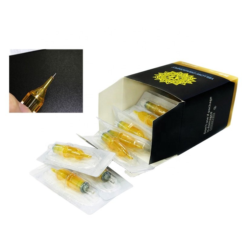BL Yellow Dragonfly Permanent Makeup Cartridge Needle