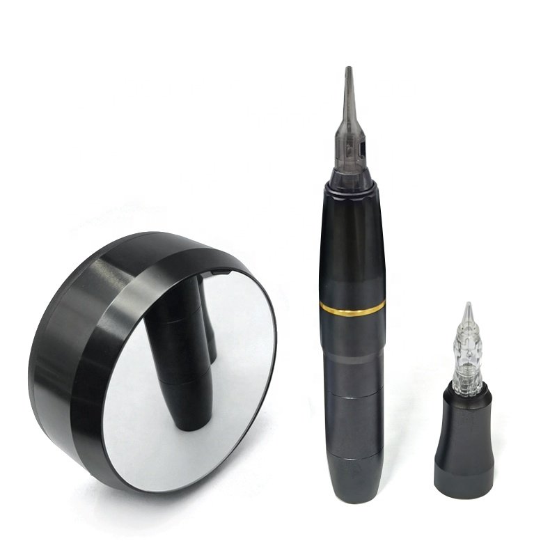 Eyebrows Permanent Makeup Portable Academy Rotary Pen Training Pmu Tattoo Machine Microblading Kit