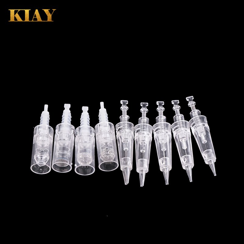 Low MOQ Custom private label tattoo needles for permanent makeup machine Stainless steel Gas Sterilized tattoo needle cartridge