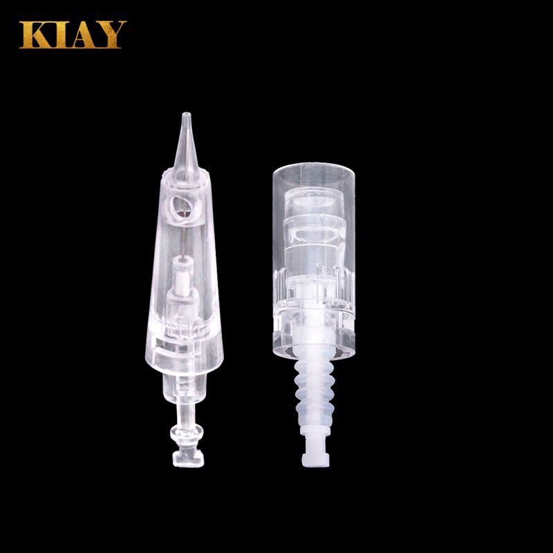 Low MOQ Custom private label tattoo needles for permanent makeup machine Stainless steel Gas Sterilized tattoo needle cartridge